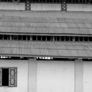 Window of Wat Xieng Jai