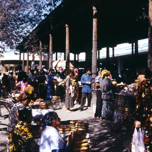 Local market in Samarkand