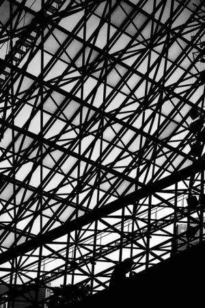 Tangled steel framework