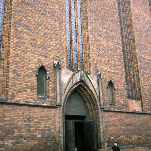 Entrance of cathedral