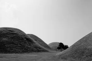 Ancient tombs in Gyeongju