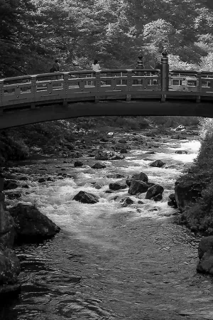 Shinkyo bridge in Nikko