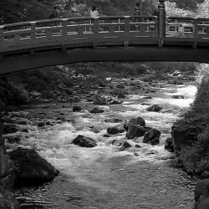 Shinkyo bridge in Nikko