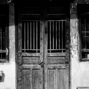 Old door in Chinatown