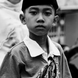 Boy wearing Sogkok
