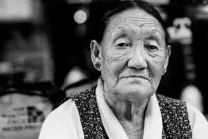 Tibetan woman