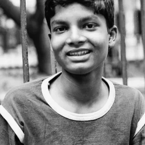 Boy wearing Levi's T-shirt