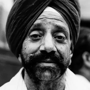Sikh with turban