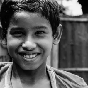 好奇心旺盛な男の子