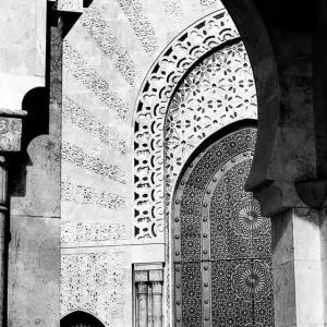 ハッサン2世モスクのアーチ群