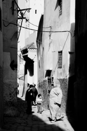 Alley in the Old Town of Meknes