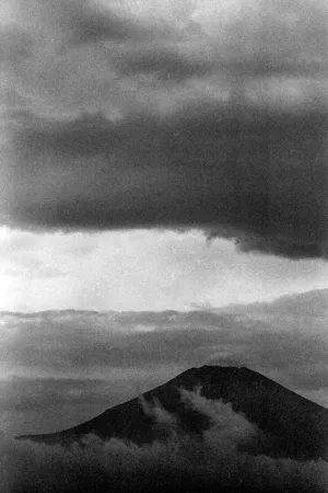 Mt.Fuji above clouds