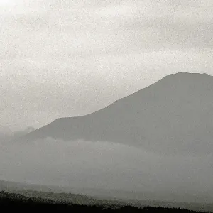 Mt.Fuji in haze