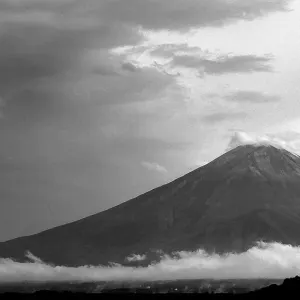 Mt.Fuji and clouds