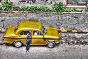 Yellow taxi