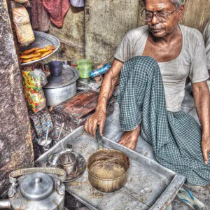 Master of chai stand