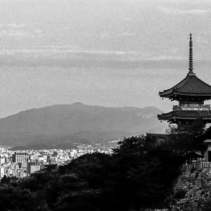 Three storied pagoda in Kiyomizudera