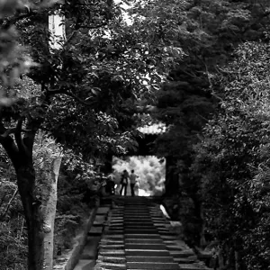 Stairway in Kodai-Ji