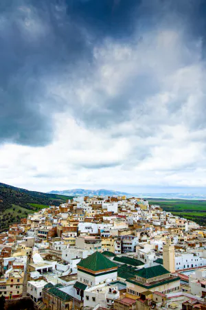 Cityscape of Moulay Idriss