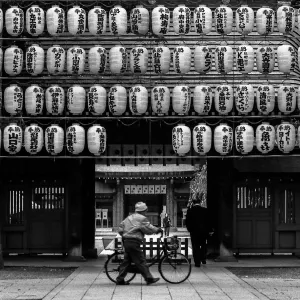 Lanterns in Okunitama Jinja
