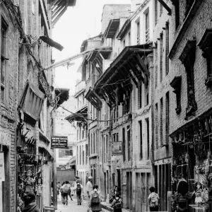 Narrow street of Bhaktapur