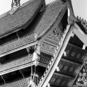 Roof of Buddhist temple