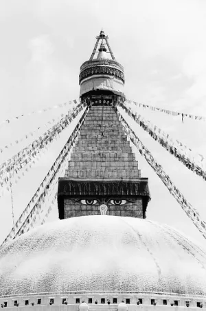 Eyes on stupa