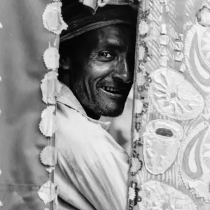 リクシャワラーの顔