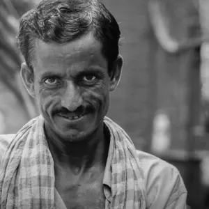 Evil grin of rickshaw wallah