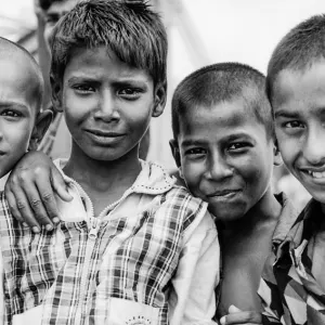 Boys playing in Sadarghat