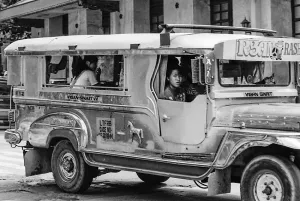 Jeepney running for Sinait