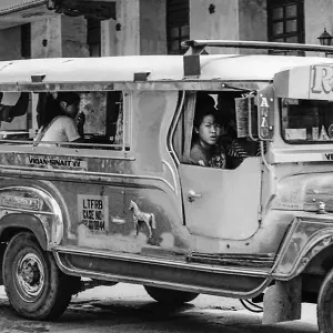 Jeepney running for Sinait