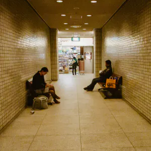 Aisle benches