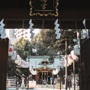 Entrance of Shinto shrine
