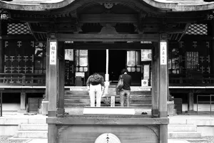 Main hall of Toyokawa-Inari