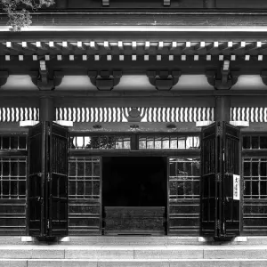 円覚寺の仏殿の正面