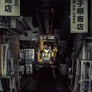 Silent Tsukiji Market