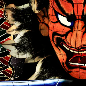 目黒雅叙園に展示されていたねぶた提灯